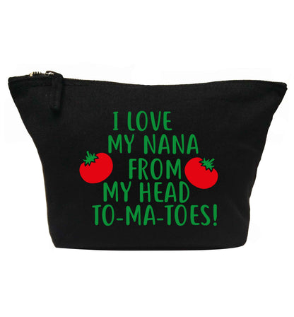 I love my nana from my head to-ma-toes | makeup / wash bag