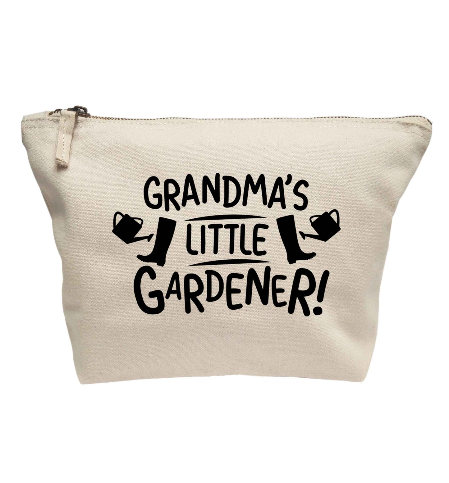 Grandma's little gardener | makeup / wash bag