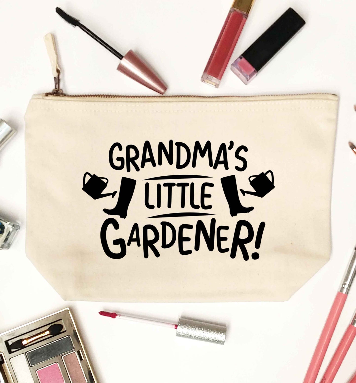 Grandma's little gardener natural makeup bag