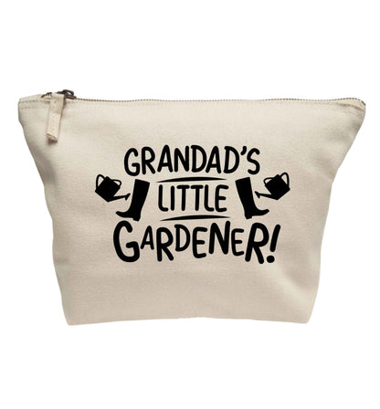 Grandad's little gardener | makeup / wash bag
