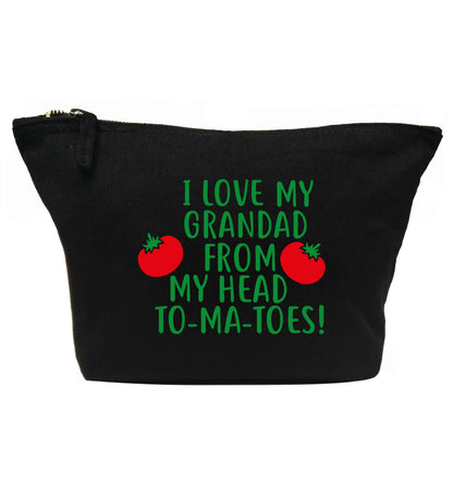 I love my grandad from my head To-Ma-Toes | makeup / wash bag