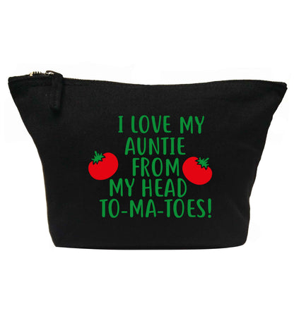 I love my auntie from my head To-Ma-Toes | makeup / wash bag