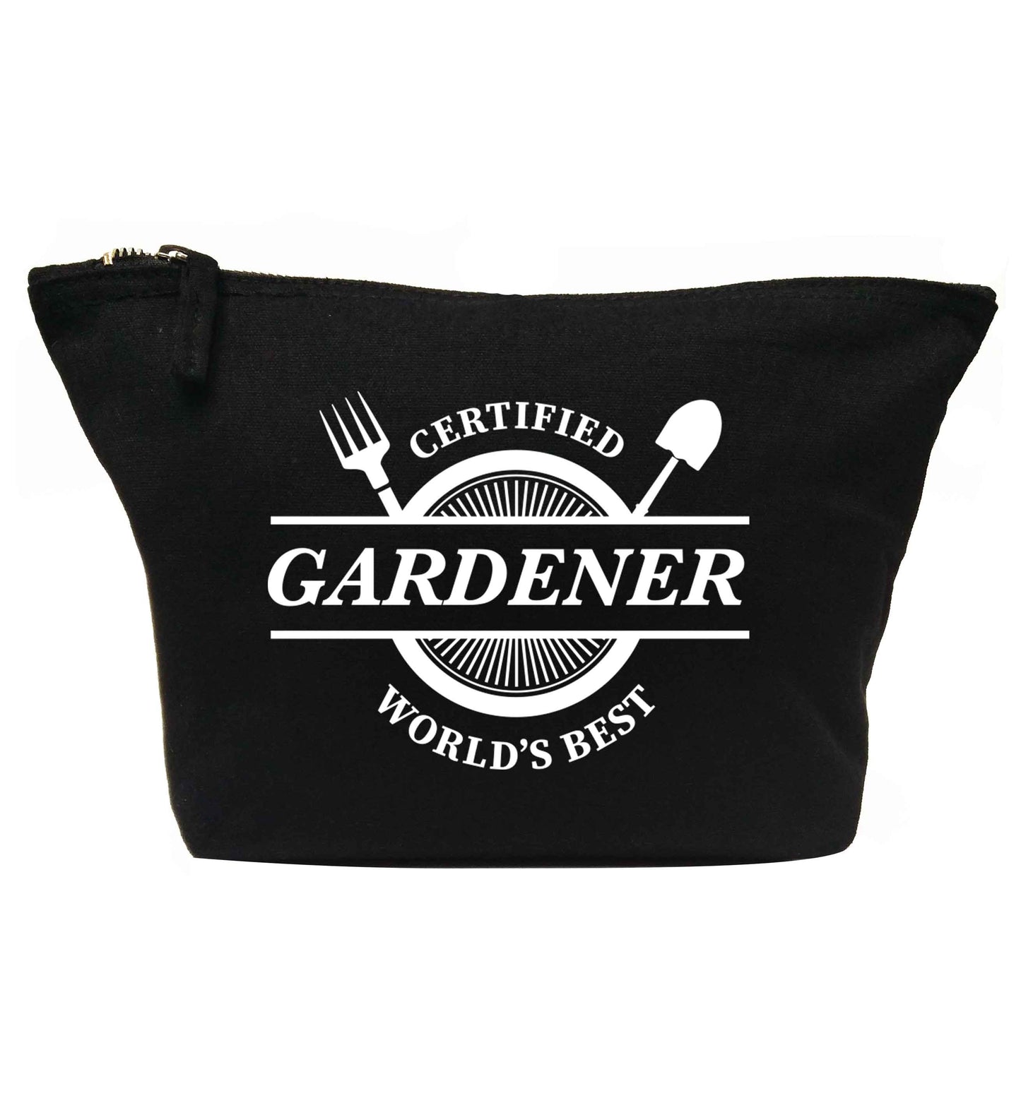 Certified gardener worlds best | makeup / wash bag