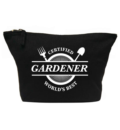 Certified gardener worlds best | makeup / wash bag