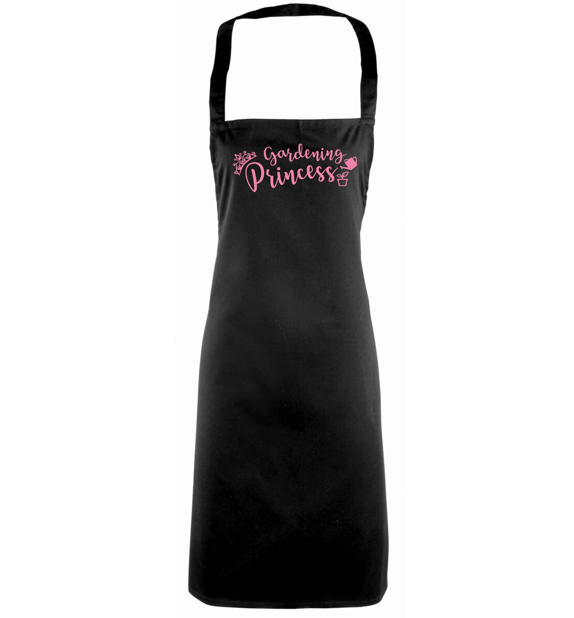 Gardening princess black apron