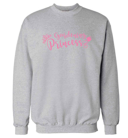 Gardening princess Adult's unisex grey Sweater 2XL