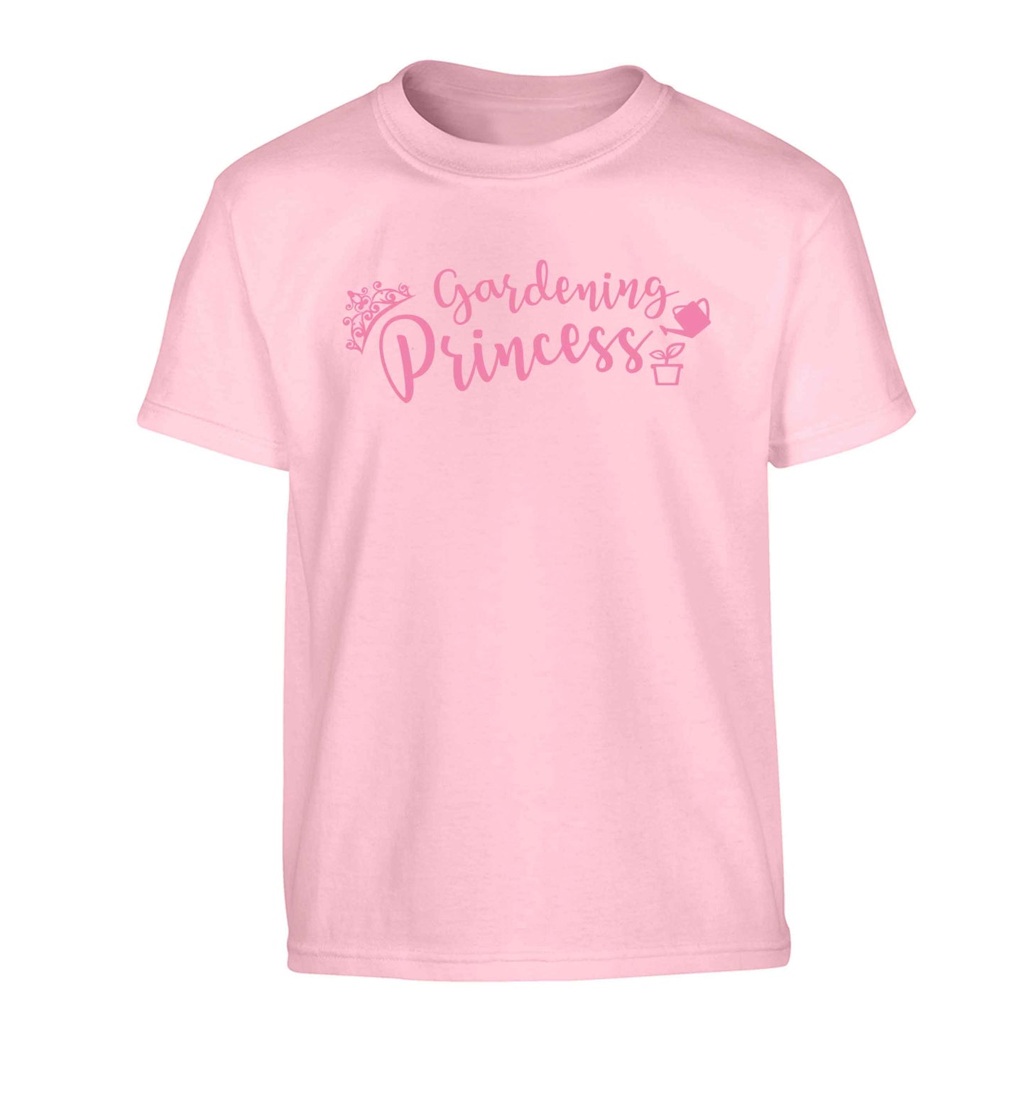 Gardening princess Children's light pink Tshirt 12-13 Years