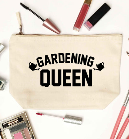 Gardening queen natural makeup bag