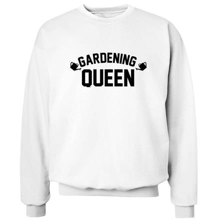 Gardening queen Adult's unisex white Sweater 2XL