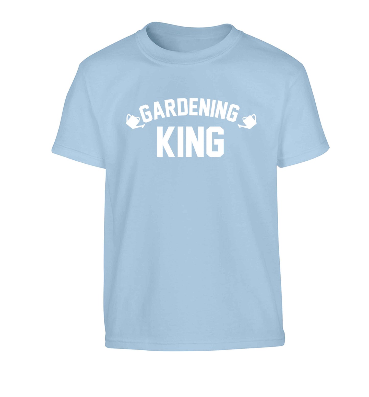Gardening king Children's light blue Tshirt 12-13 Years