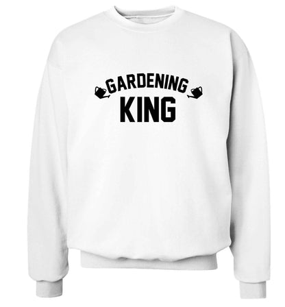 Gardening king Adult's unisex white Sweater 2XL
