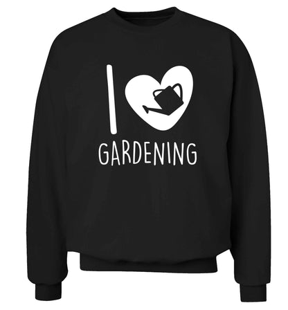 I love gardening Adult's unisex black Sweater 2XL