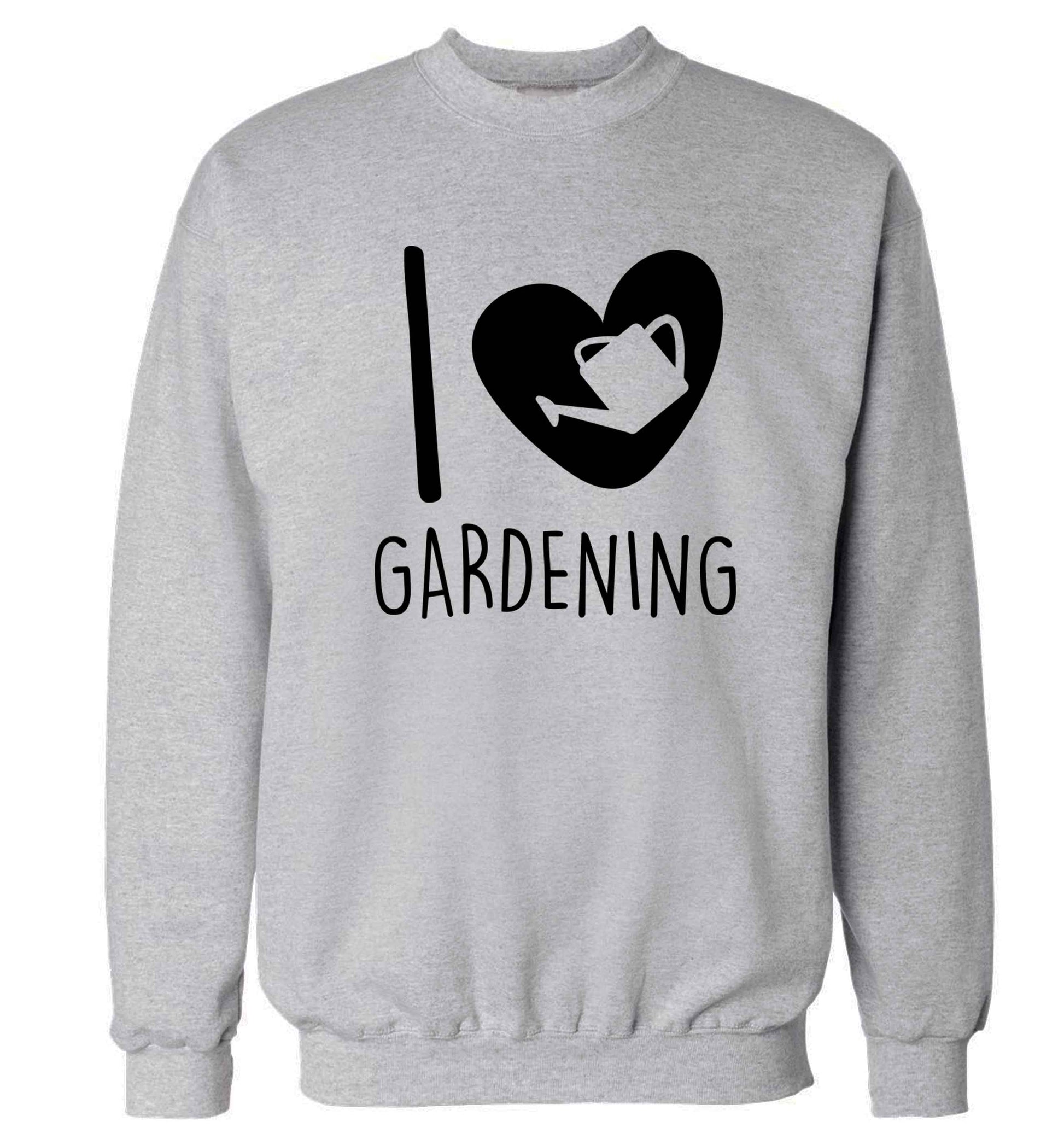 I love gardening Adult's unisex grey Sweater 2XL