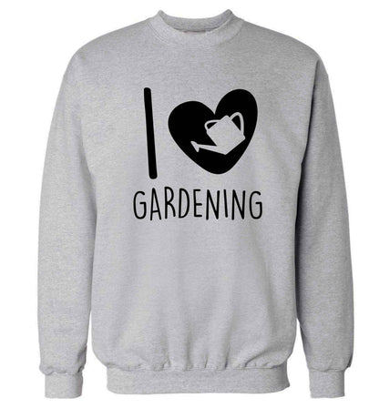 I love gardening Adult's unisex grey Sweater 2XL