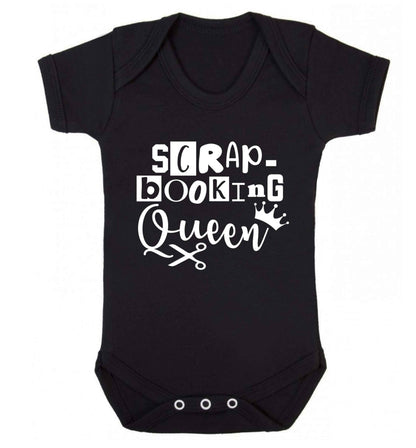 Scrapbooking Queen Baby Vest black 18-24 months