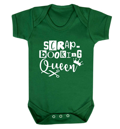 Scrapbooking Queen Baby Vest green 18-24 months