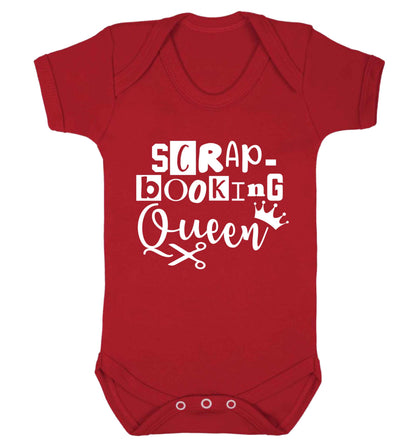 Scrapbooking Queen Baby Vest red 18-24 months