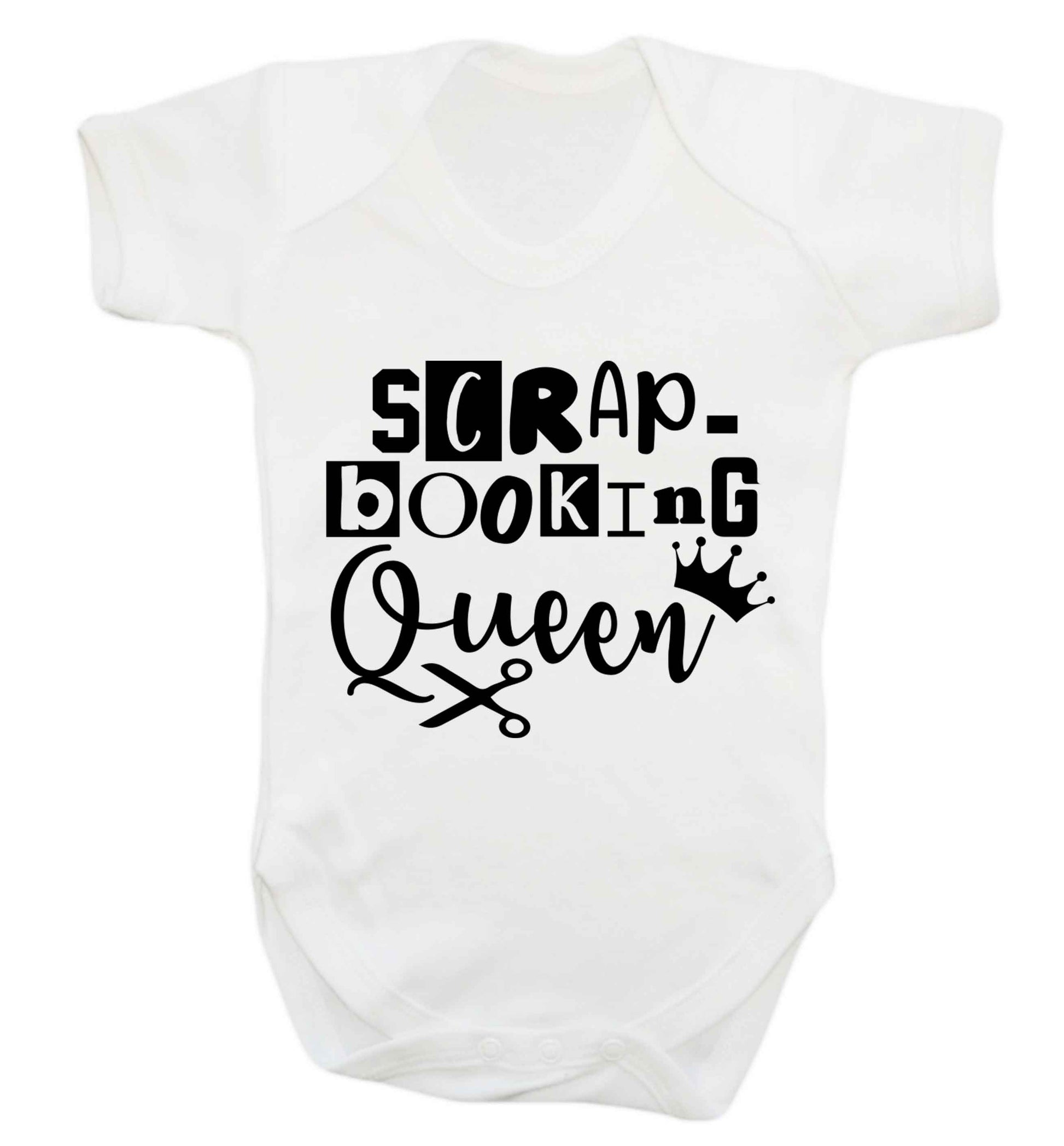 Scrapbooking Queen Baby Vest white 18-24 months