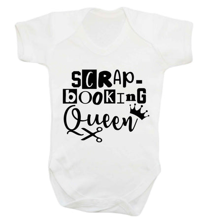 Scrapbooking Queen Baby Vest white 18-24 months