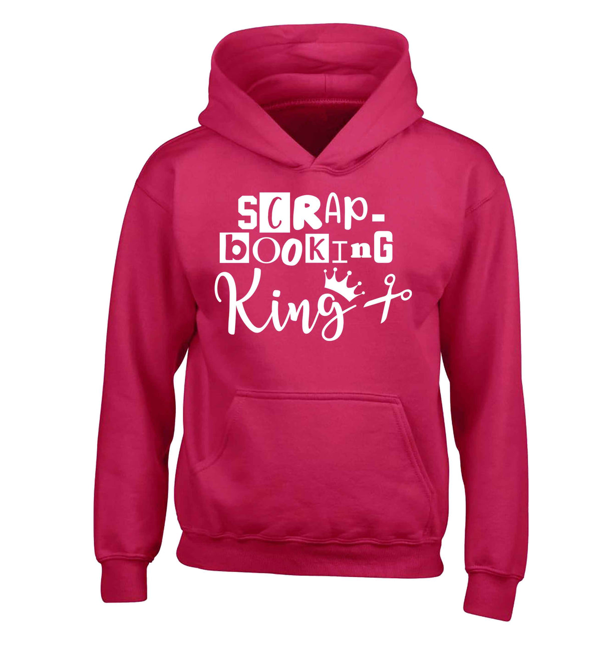 Scrapbooking King children's pink hoodie 12-13 Years