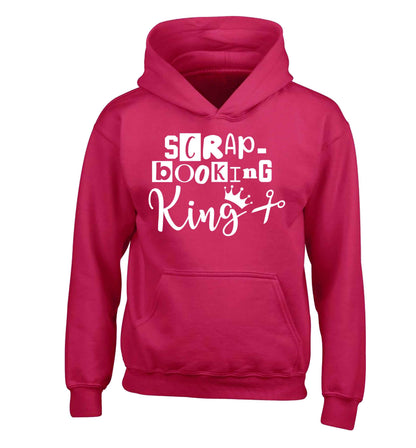 Scrapbooking King children's pink hoodie 12-13 Years