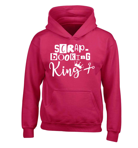 Scrapbooking King children's pink hoodie 12-13 Years