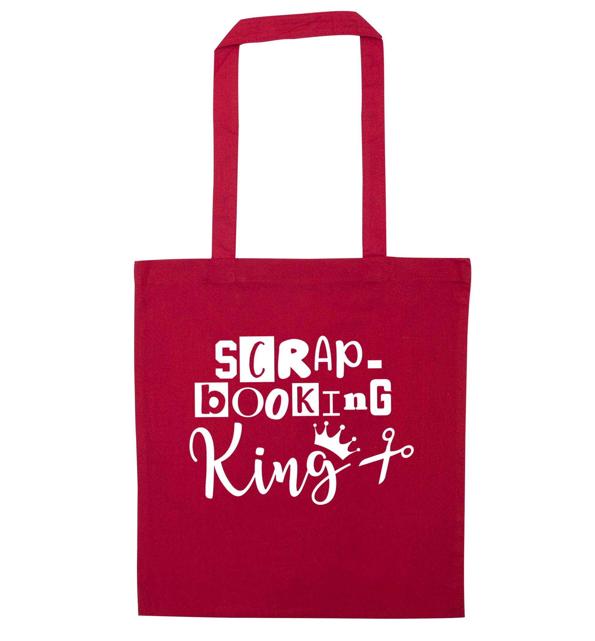 Scrapbooking King red tote bag