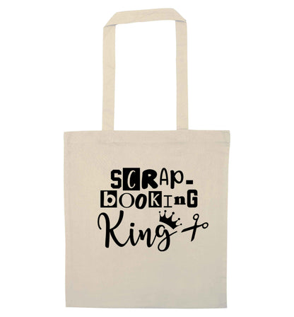 Scrapbooking King natural tote bag