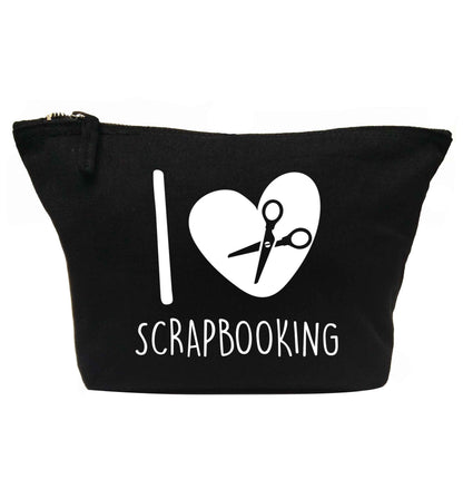 I love scrapbooking | makeup / wash bag