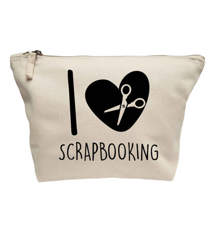 I love scrapbooking | makeup / wash bag