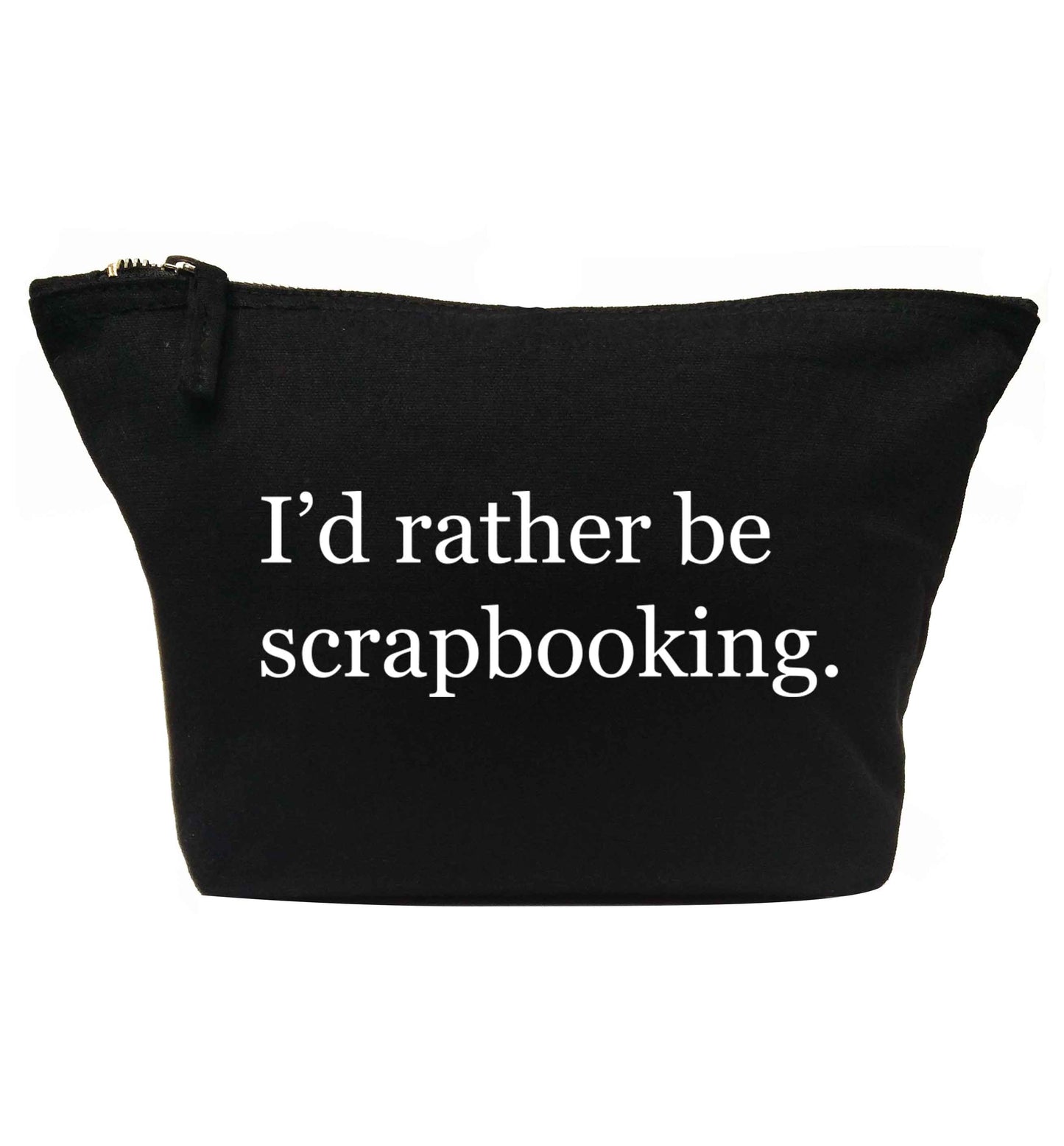 I'd rather be scrapbooking | makeup / wash bag
