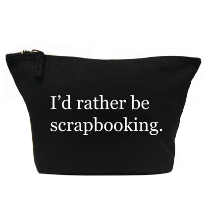 I'd rather be scrapbooking | makeup / wash bag