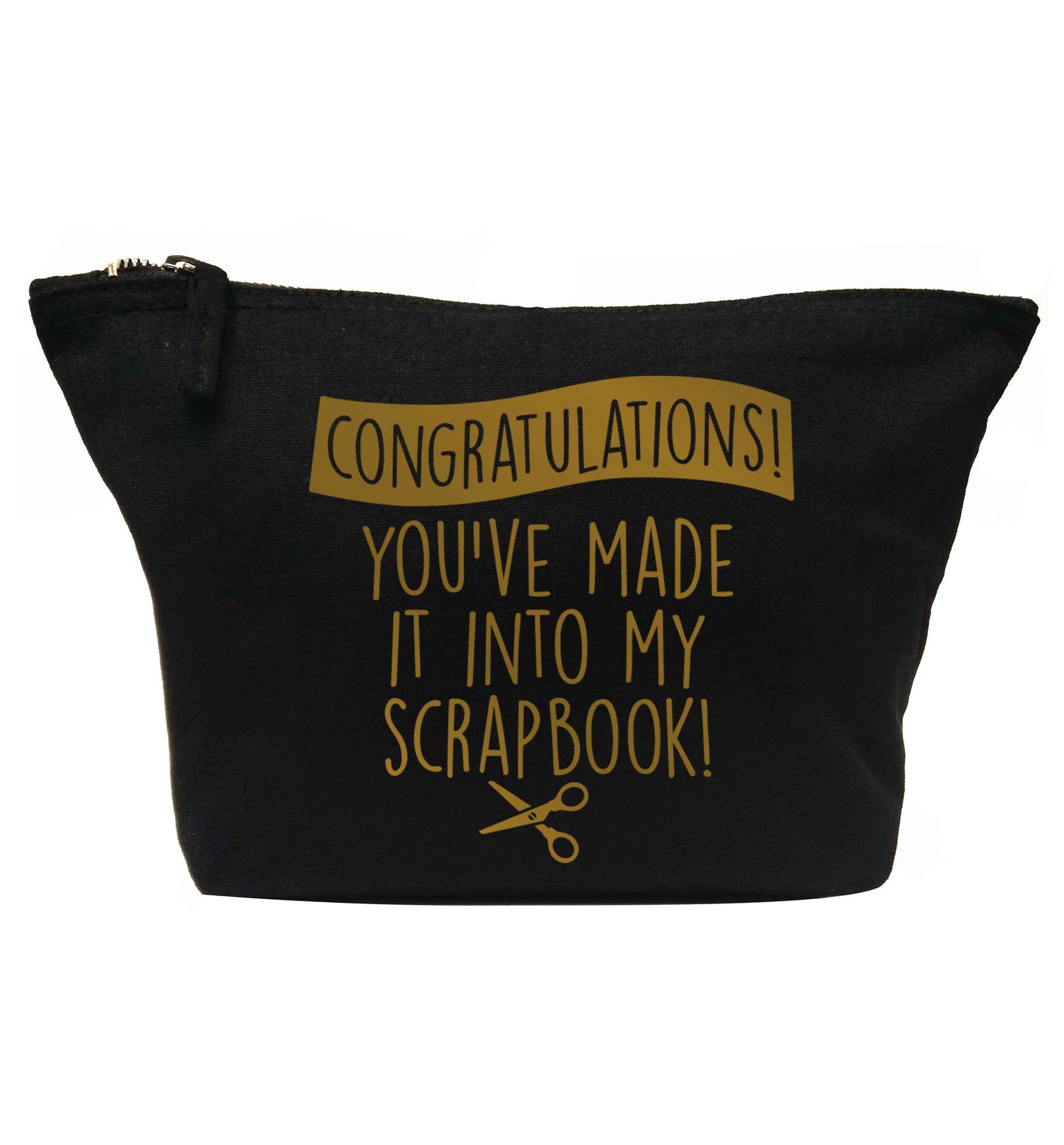 Congratulations you've made it into my scrapbook! | makeup / wash bag