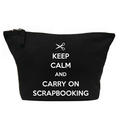 Keep calm and carry on scrapbooking | makeup / wash bag