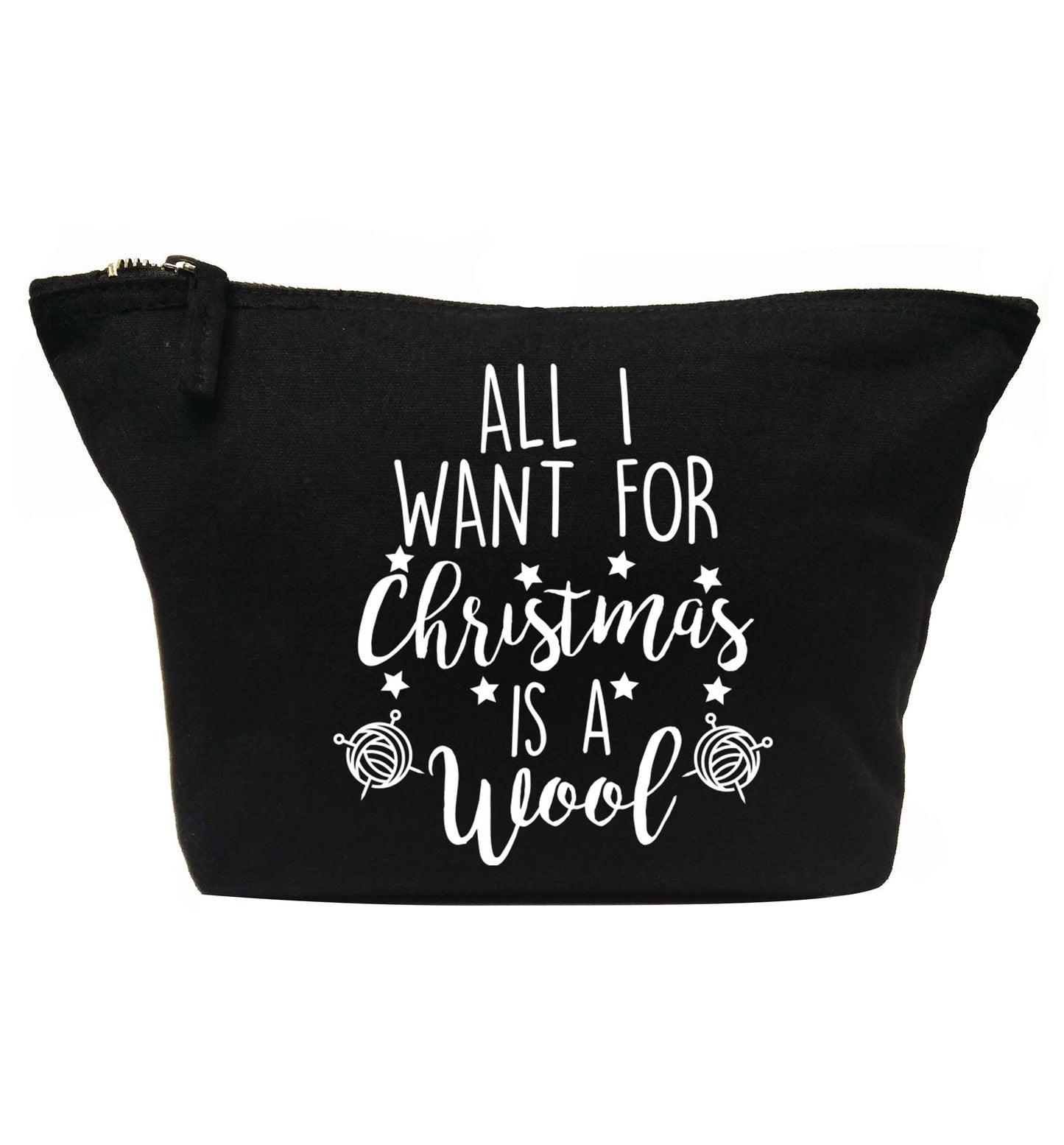 All I want for Christmas is wool! | makeup / wash bag