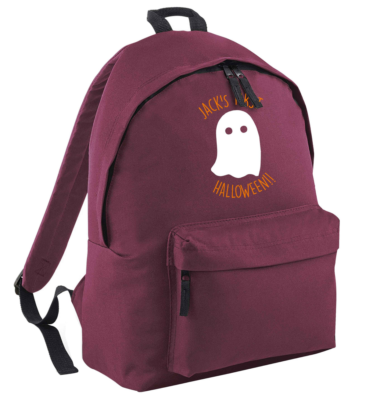 Personalised first halloween - ghost | Children's backpack