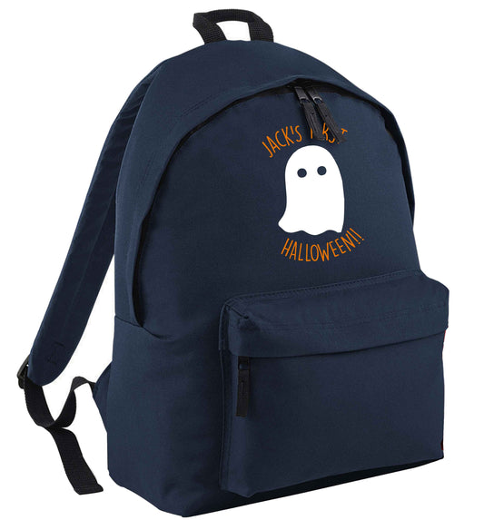 Personalised first halloween - ghost | Children's backpack