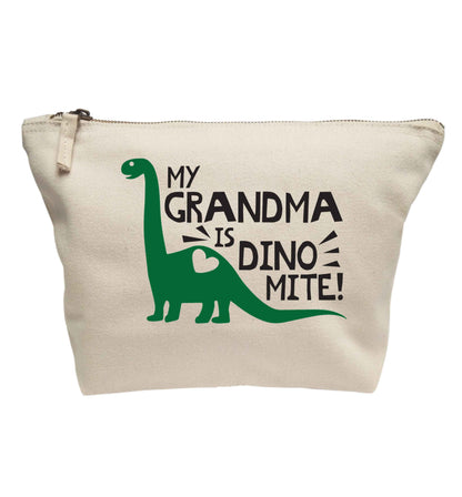 My grandma is dinomite! | makeup / wash bag