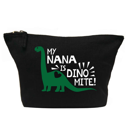 My nana is dinomite! | makeup / wash bag