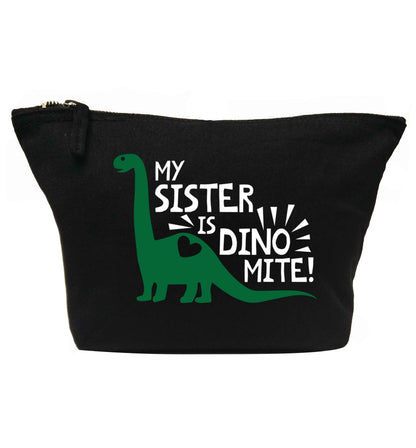 My sister is dinomite! | makeup / wash bag
