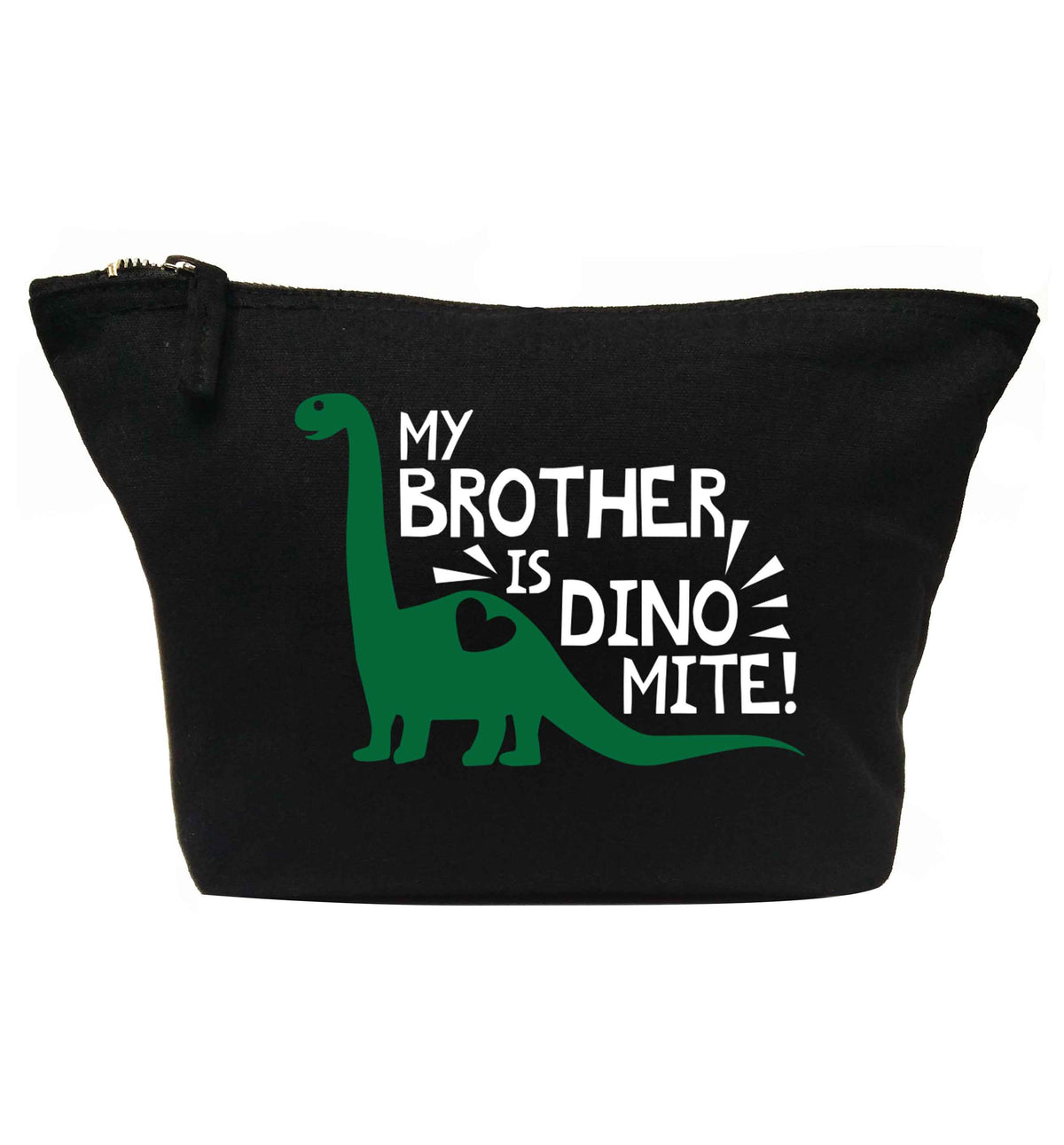 My brother is dinomite! | makeup / wash bag
