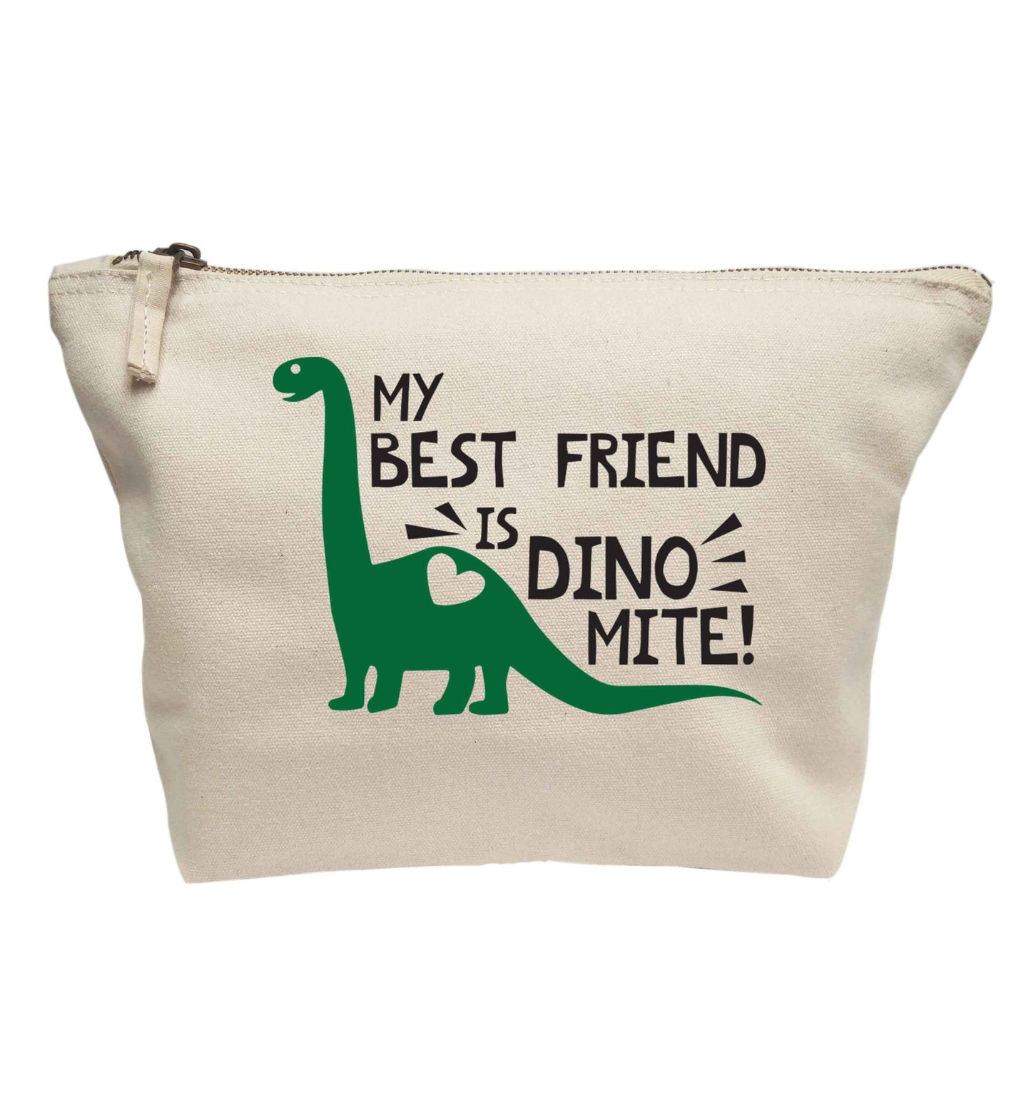 My best friend is dinomite! | makeup / wash bag