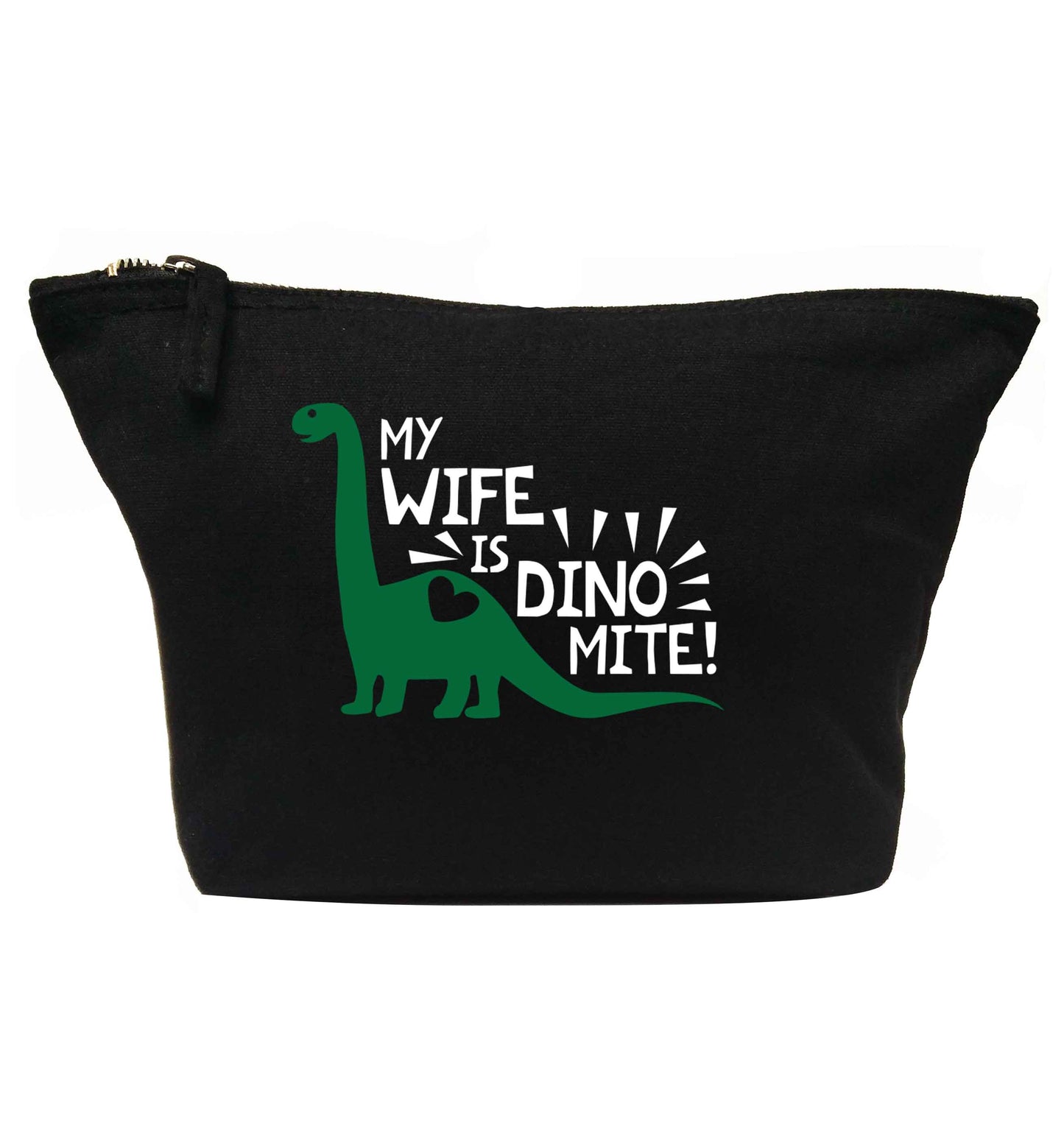 My wife is dinomite! | makeup / wash bag