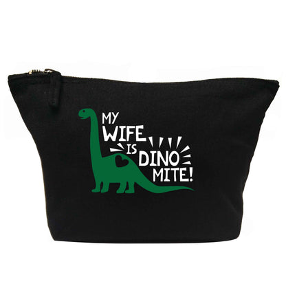 My wife is dinomite! | makeup / wash bag