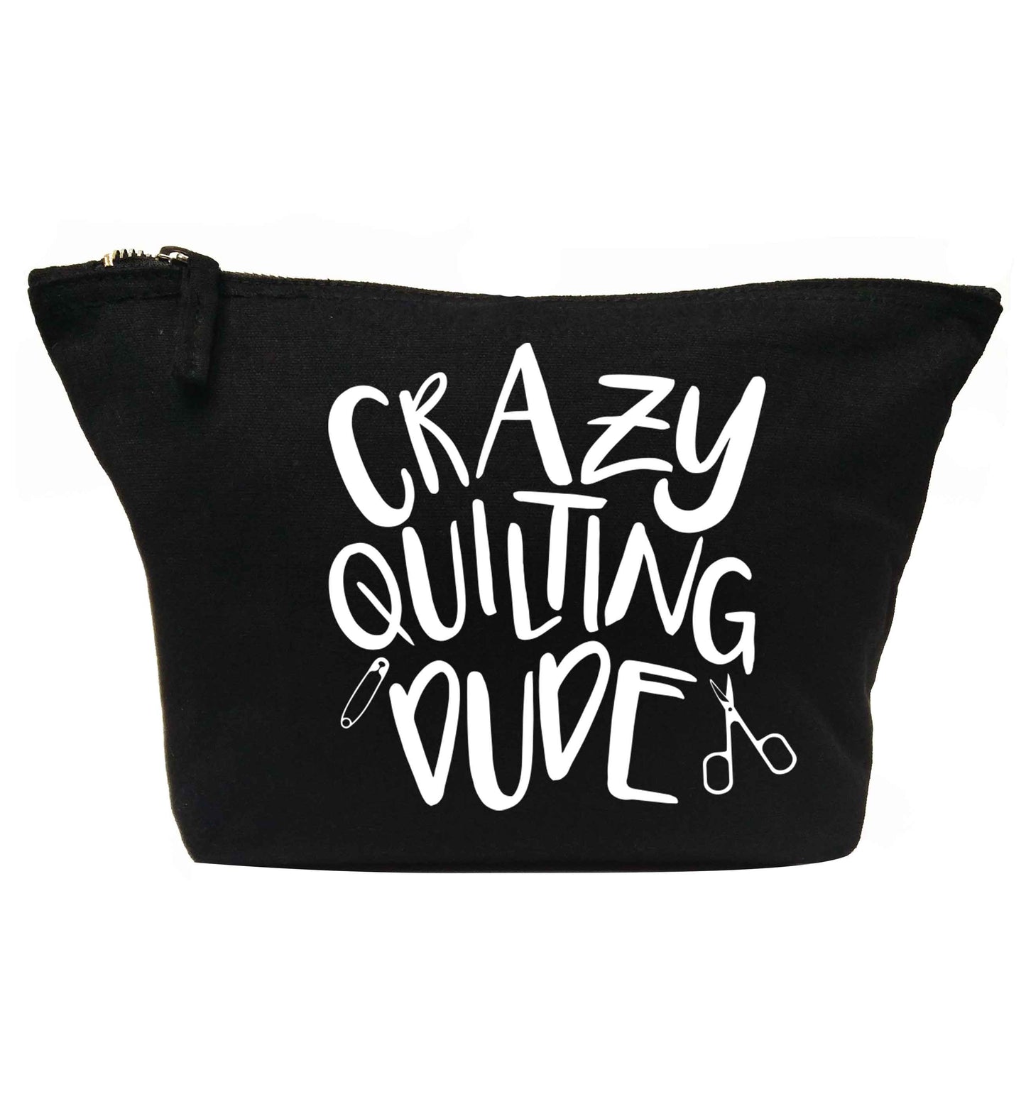 Crazy quilting dude | makeup / wash bag