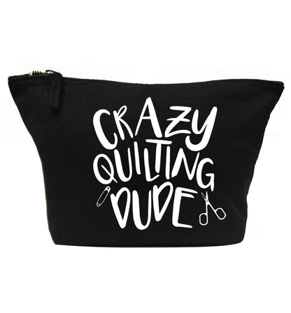 Crazy quilting dude | makeup / wash bag