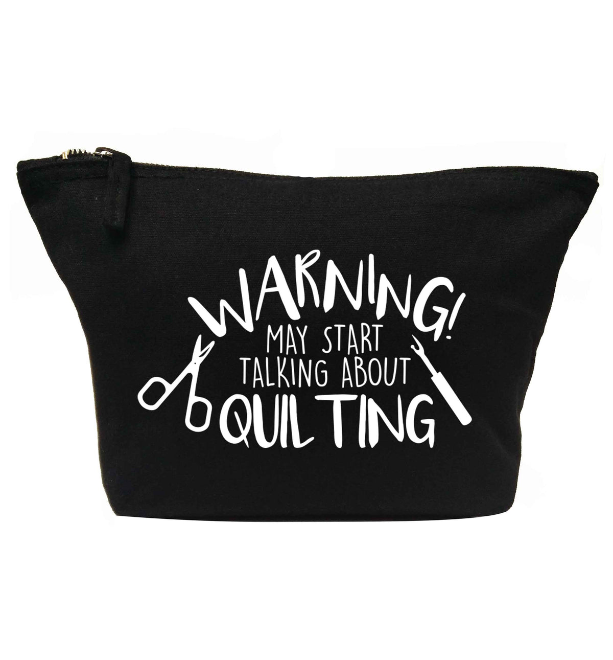 Warning may start talking about quilting | makeup / wash bag