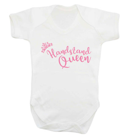 Handstand Queen Baby Vest white 18-24 months