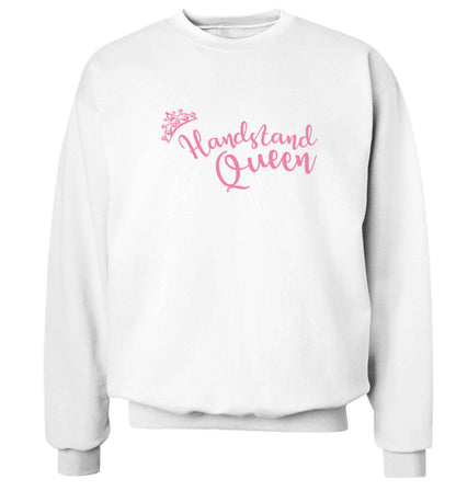 Handstand Queen Adult's unisex white Sweater 2XL