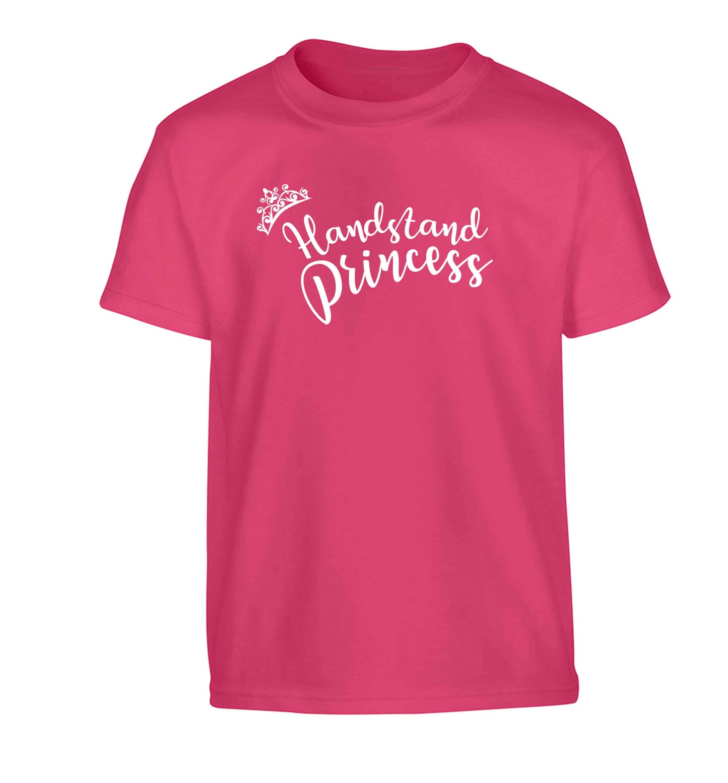 Handstand princess Children's pink Tshirt 12-13 Years
